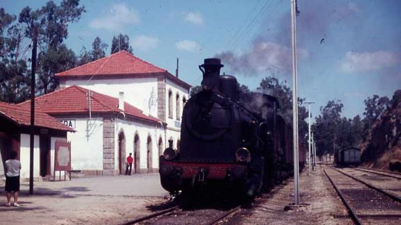 Estación de La Fregeneda, años 60 del siglo XX