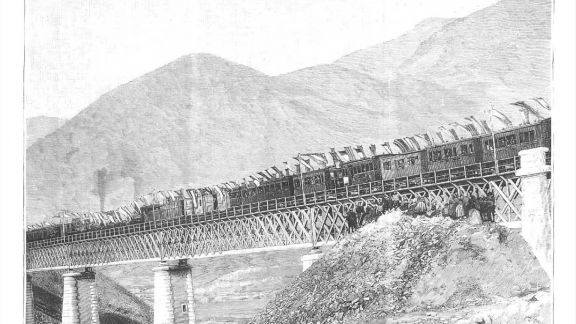 Inauguración del puente internacional sobre el Águeda, fotografía remitida por D. Santos Tordesillas