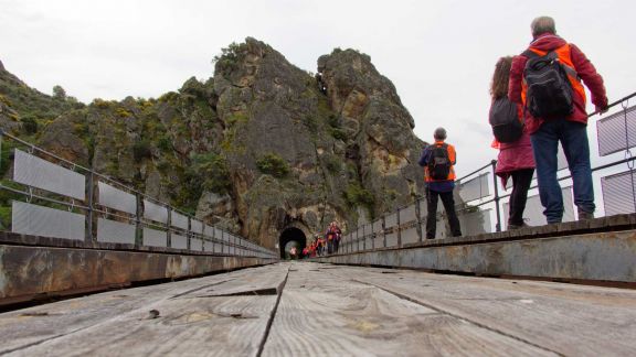 El túnel y el puente de Poyo Rubio 